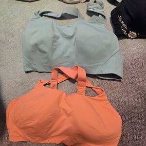 lululemon athletica Blue and Orange Sports Bras